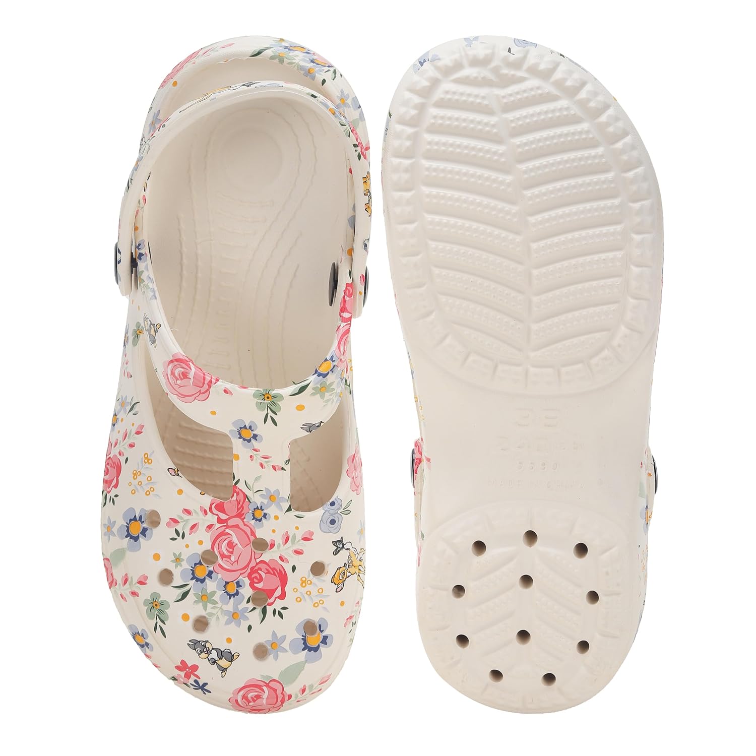 CASSIEY Latest Printed Clogs for Women and Girls | Comfortable Printed Lightweight Clogs Slipper Sandal for Women and Girl's